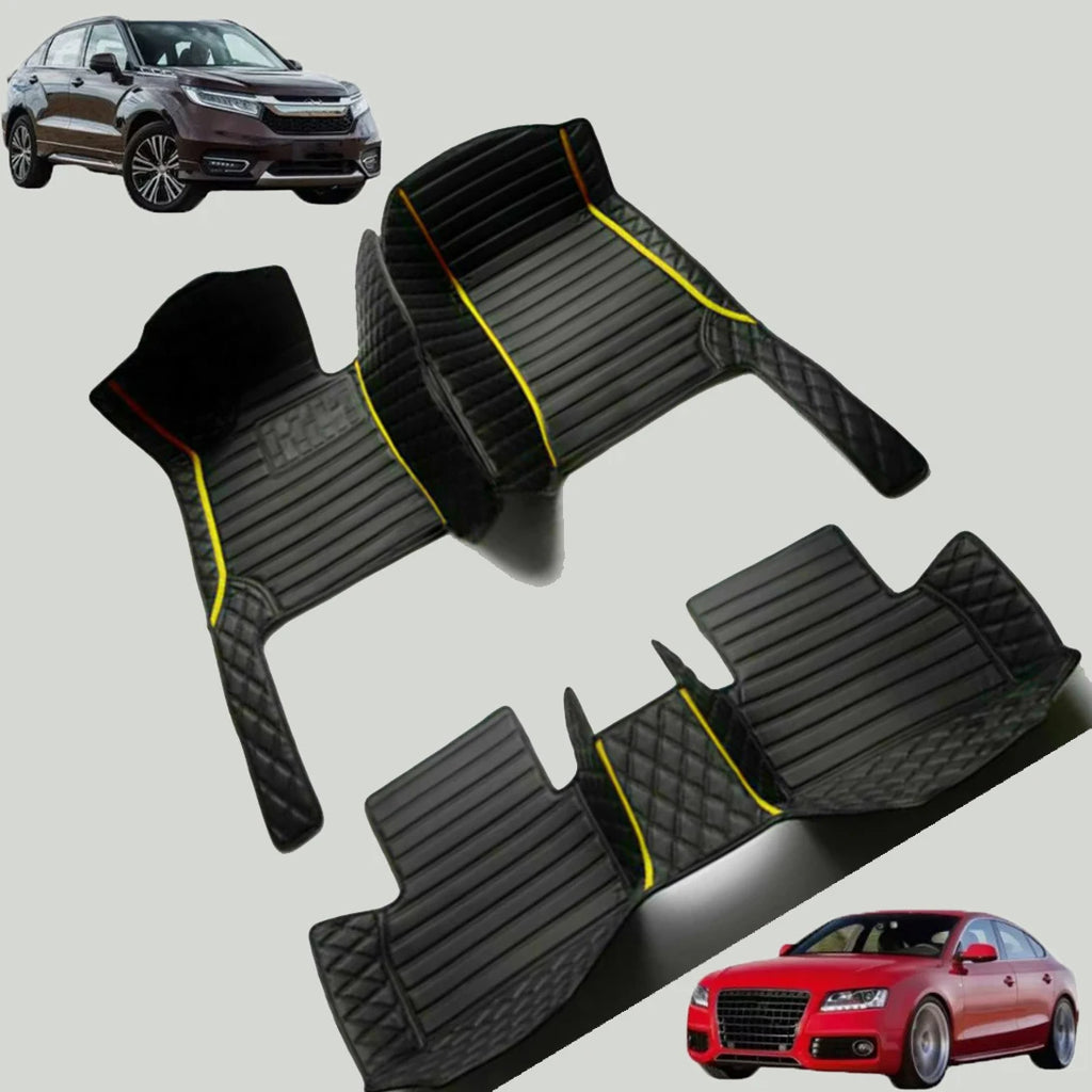 PU-leather waterproof Custom Car Floor Mats For BMW 6er Convertible F12 F06 Coupe F13 BMW 6GT G32 Auto Carpets Foot Coche liners Vue