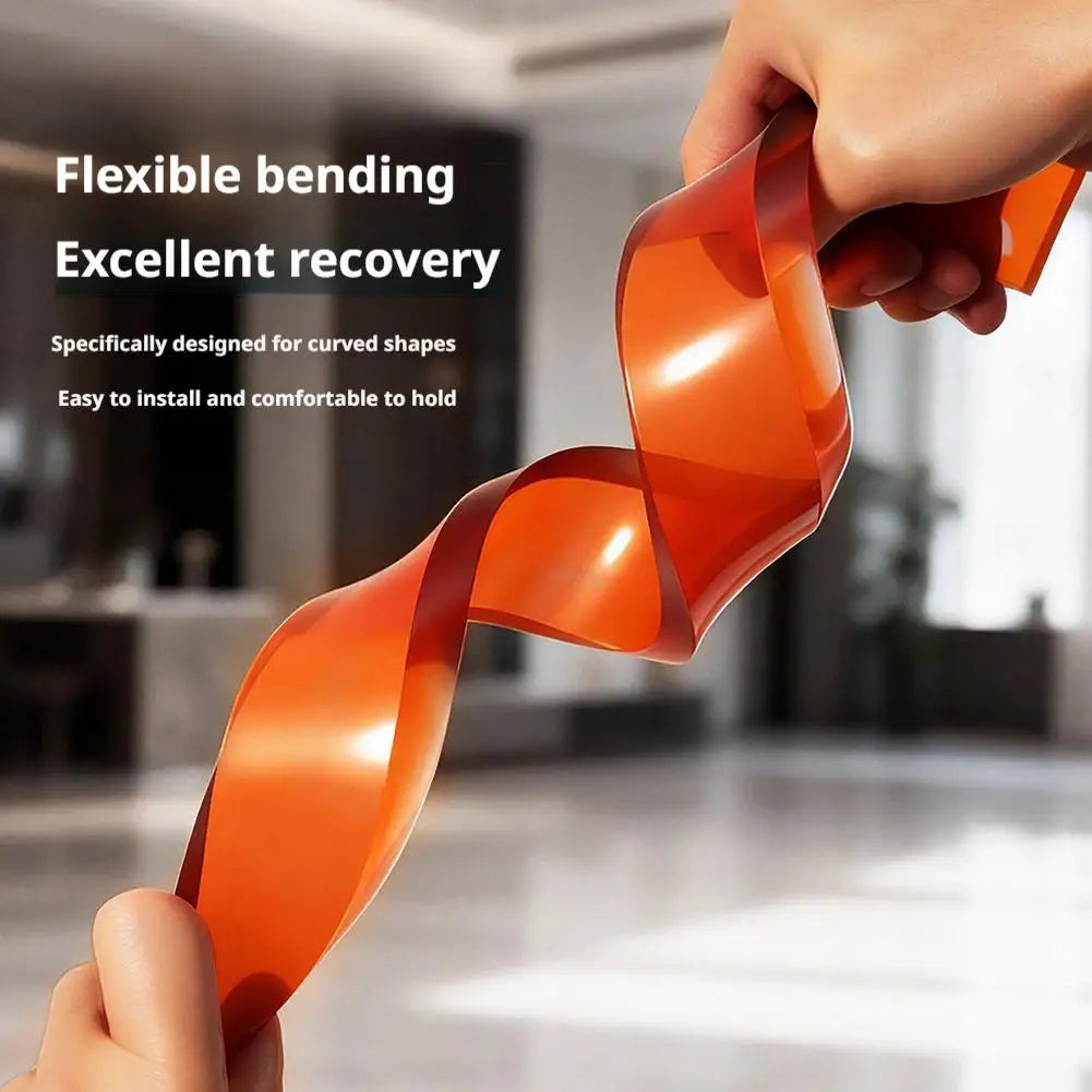 Professional Flexible Putty Spatula Beef Tendon Arc Scraper For Inner Outer Corner Wall Plastering Tool Wear-Resistant Vue