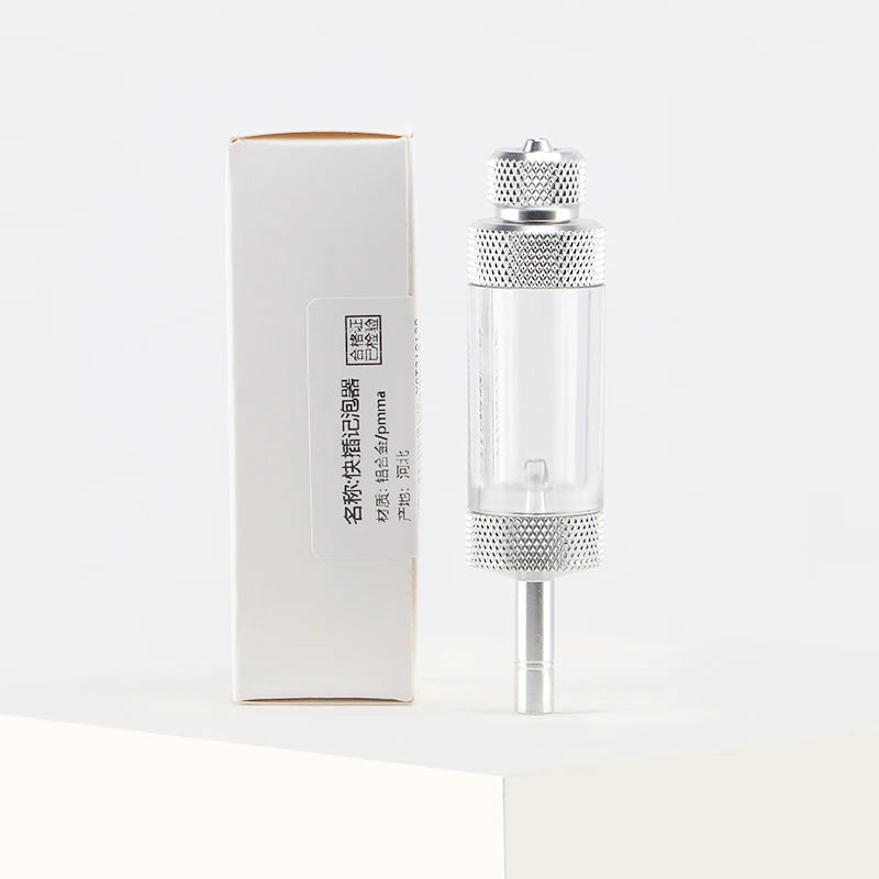 Aquarium Aluminum Single/Double Head CO2 Regulator Counter Check Valve Dioxide Measurement Device CO2 Bubble Counter Vue