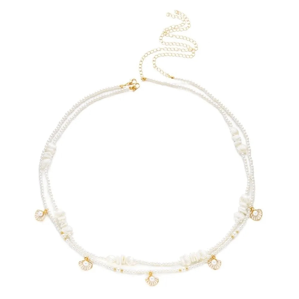Sexy Bohemian Waist Chain Sea Star Rice Beads Body Starfish Shell Vue 2