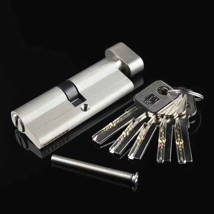 European standard zinc alloy door lock cylinder, entrance door lock cylinder, anti-theft lock cylinder, key knob lock Vue