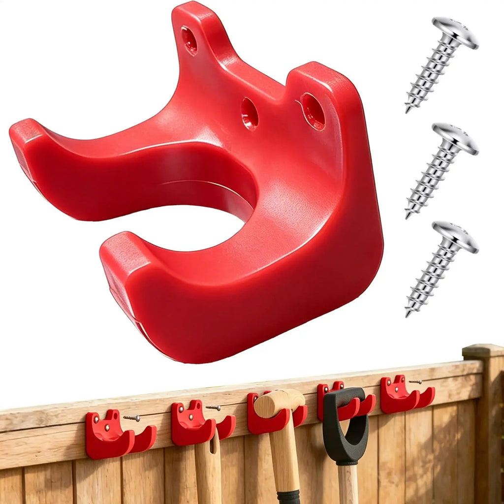 Heavy Duty Garage Hooks Waterproof Large Hanger for Garden Tool Workshop Construction Home Balcony Outdoor Storage Hook Vue