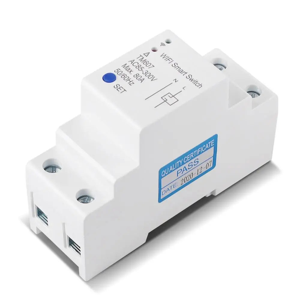 TM607 WiFi Timer Tuya APP Wireless Remote Control Smart Switch Countdown Time Switch Breaker DIY Lights for Alexa Google Home Vue