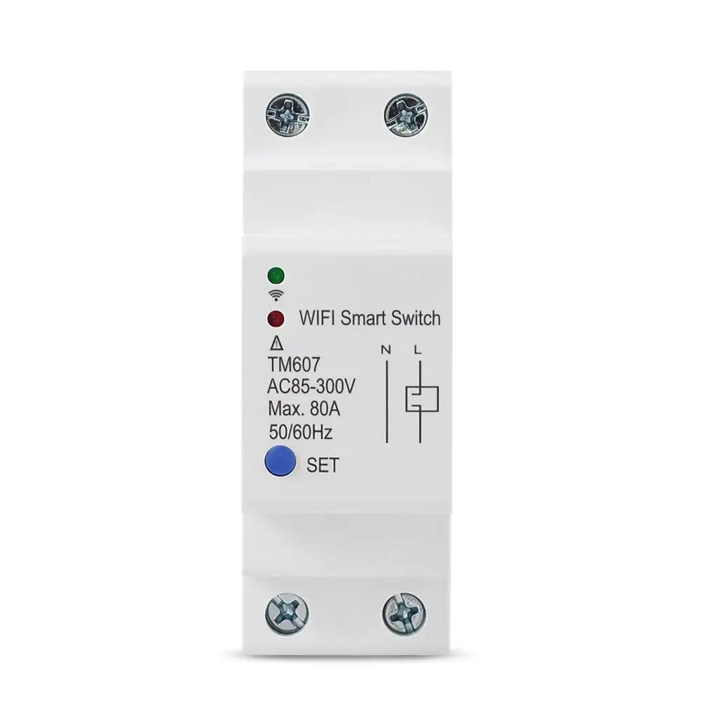 TM607 WiFi Timer Tuya APP Wireless Remote Control Smart Switch Countdown Time Switch Breaker DIY Lights for Alexa Google Home Vue