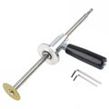 Diamond Grit Cutting Wheel PVC Pipe Cutter Adjustable Cutting Depth Stainless Steel Internal Plastic Pipe Cutter Five Blades Vue 1 Set