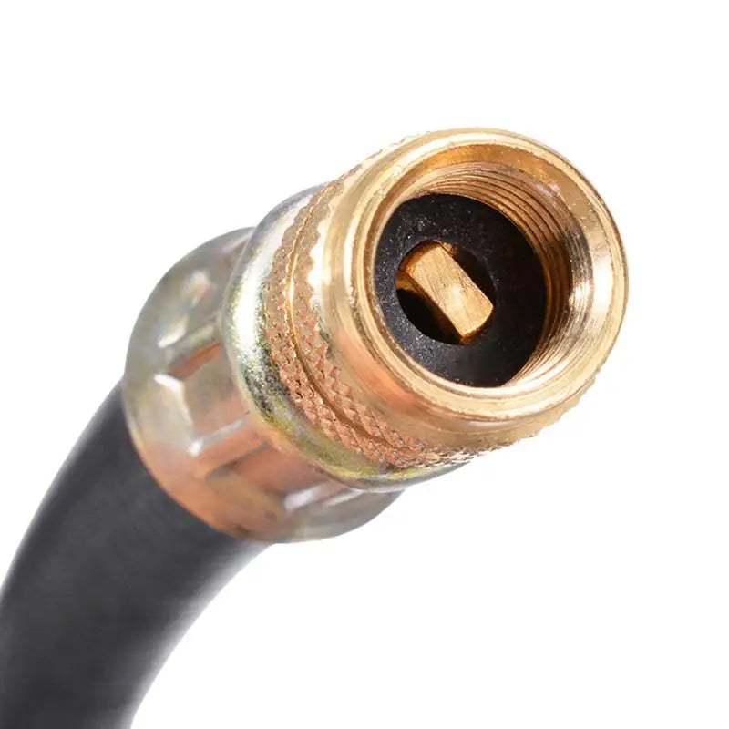 Flexible Rubber Hose Air Compressor Adapter Car Tire Valve Stem Extender for Bicycles Motorcycles Trailers Passenger Strollers Vue