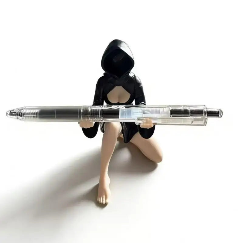 Queen Themed Pen Holder Gothic Black Robe Multifunctional Phone Stand for Desk Office Ornaments Vue