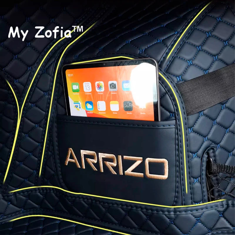 For Chery Arrizo 8 2023 2024 2025 car Leather trunk pad anti-skid Mats wear-resistant full Protector surround Tray Accessories Vue