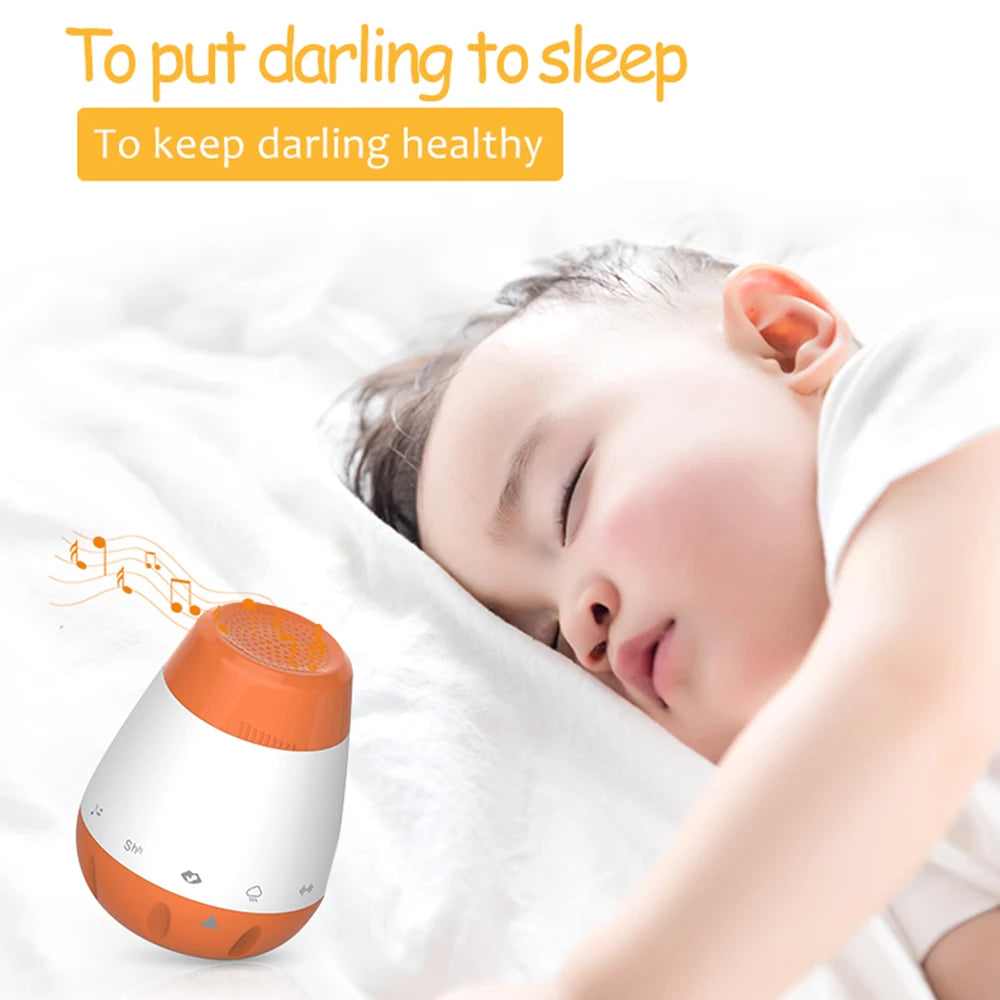 Smart Baby Sleep Soother White Noise Sound Machine for Infants Toddlers with 6 Soothing Sounds Built-in Battery Intelligent Vue