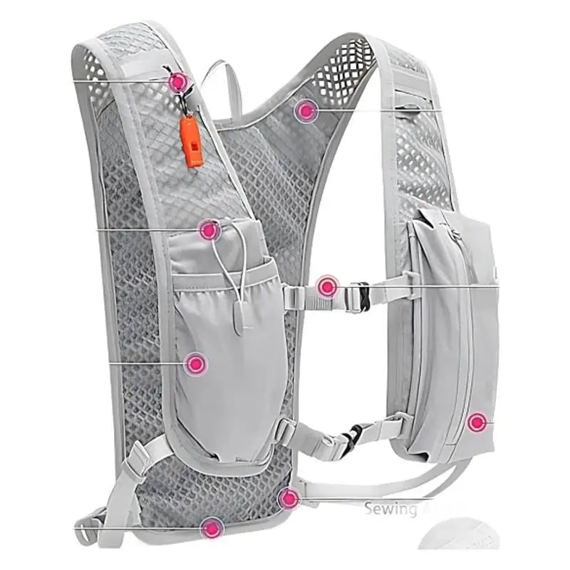 Cycling Running Hiking Backpack Breathable Bike Off-Road Marathon Water Bag Backpack Sports Vest Vue