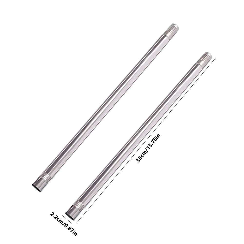 Compact Structure Stainless Steel Pipe Cross-Stitch Tools Accessories Stainless Coiled Tube Retainer Fork Tubes for Cross Stitch Vue