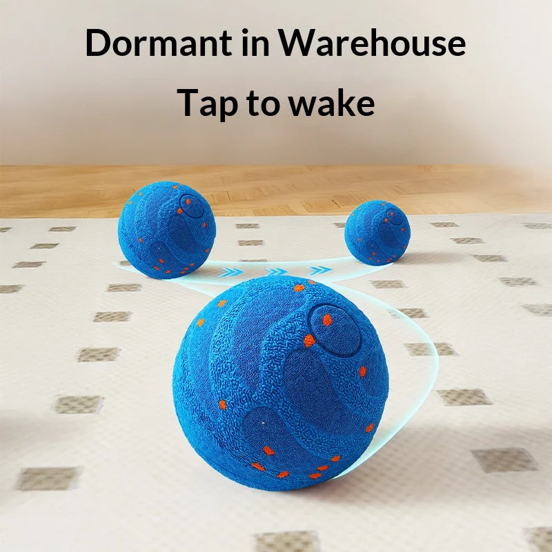 Smart Interactive Dog Toy-Indestructible E-TPU Toy Ball for Aggressive Chewers- Automatic Moving-Rechargeable Ball Vue