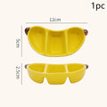 Korean Style Creative Porcelain Dish Cute Fruit Shape Ceramic Household Tableware Barbecue Hot Pot Sauce Condiment Dishes Vue A
