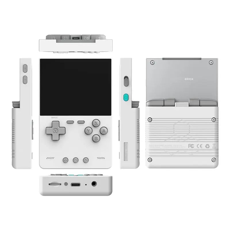 Hot-BRICK Handheld Game Console 256GB Portable Linux Video Game Console 3.2Inch 1024X768 IPS Screen Retro Game Controller B Vue