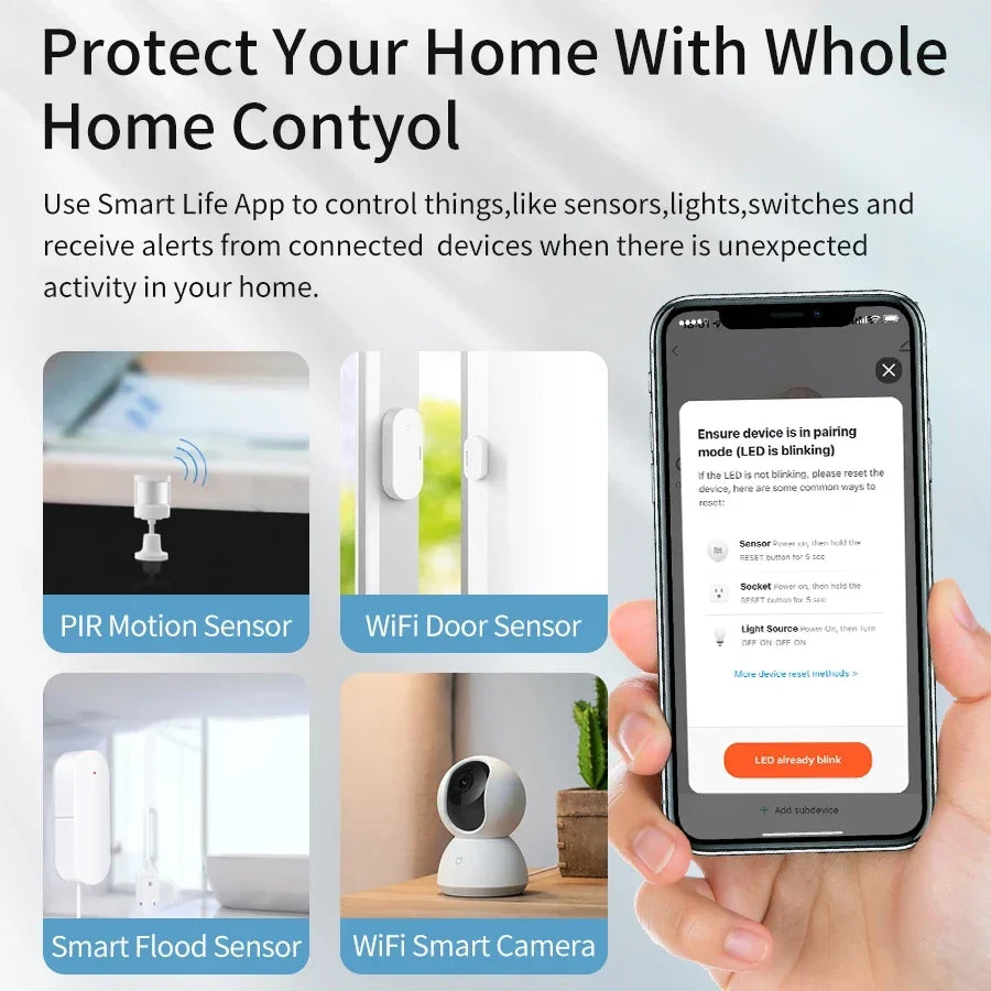 Tuya Smart Life Hub Zigbee Bluetooth Gateway Multi-Mode Remote Control Wireless Bridge Works with Alexa Google Assistant Yandex Vue