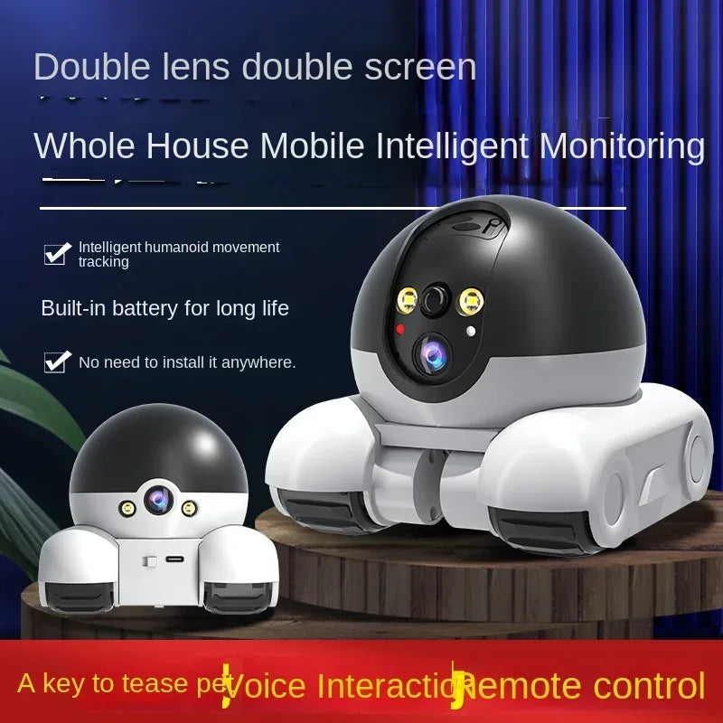 1080P HD WIFI Camera PTZ IP Security Protection Surveillance Camera Auto Tracking Baby Pets Monitor Smart Home Robot Cameras Vue