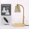 Candle Warmer Lamp with Timer Dimmer Adjustable Height, Electric Wax Melts Warmer for Jar Candles, Birthday Christmas Gifts Vue DBY-D1 EU PLUG