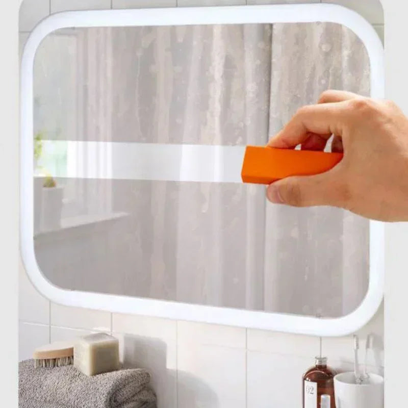 Easy Limescale Eraser Bathroom Glass Rust Remover Rubber Eraser Household Kitchen Cleaning Tools for Pot Scale Rust Brush Vue