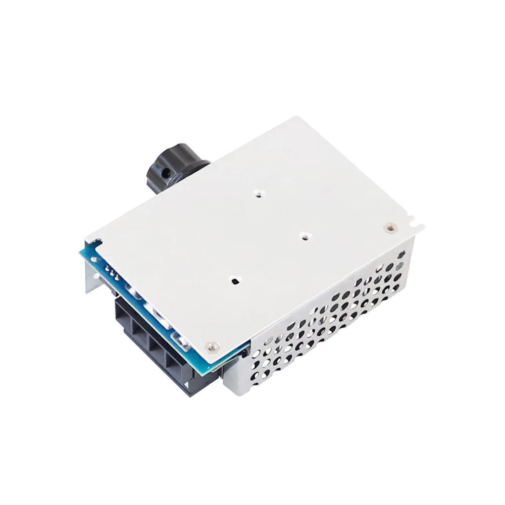 10000W Motor Speed Controller High Power AC 110V-220V SCR Voltage Regulator Speed Controller Dimmer Thermostat with Cooling Fan Vue