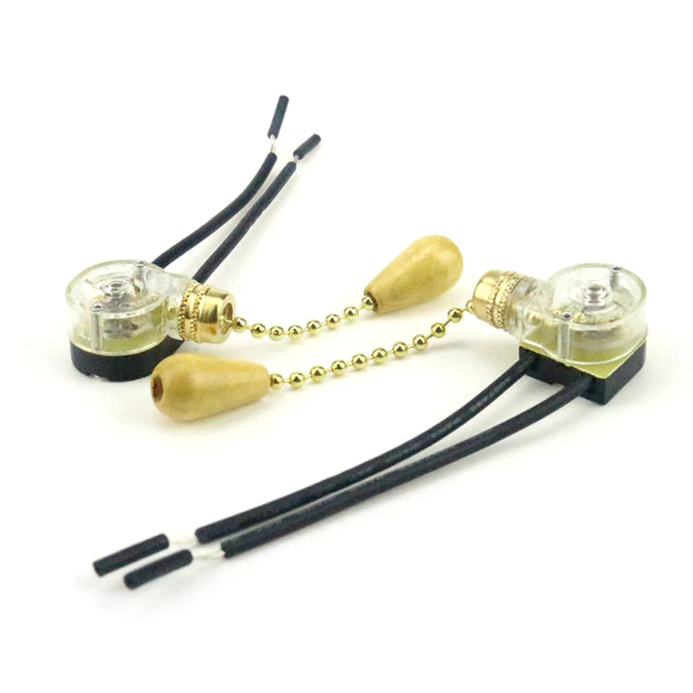 Universal Ceiling Fan Wall Light Replacement Pull Chain Cord Switch Control Vue