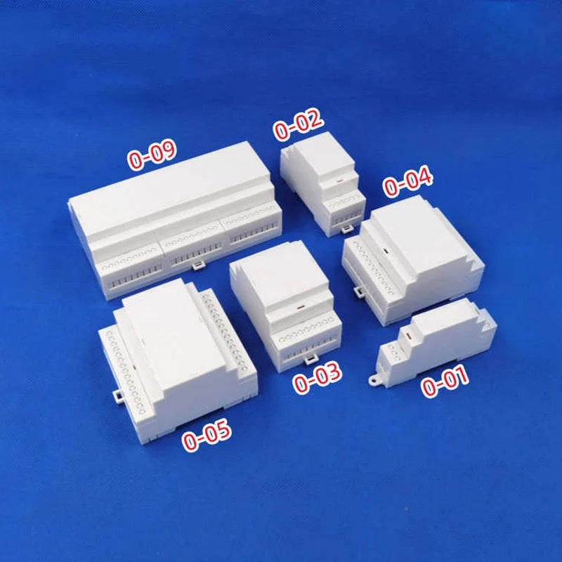 Din Rail Enclosure Plastic Enclosures For Electronics Distribution Box Electronic Enclosure Outlet Enclosure Vue