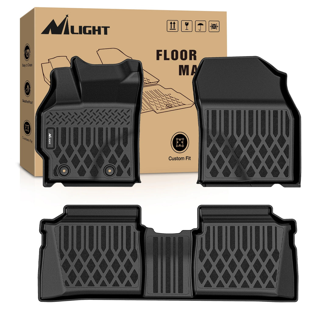 Nilight TPE Floor Mats for Toyota Crown 2023 2024 2025 2026 / Toyota Crown Signia 2025 2026, All Weather Custom Fit Heavy Duty Floor Liners Vue United States 2012-15 Prius Hybrid