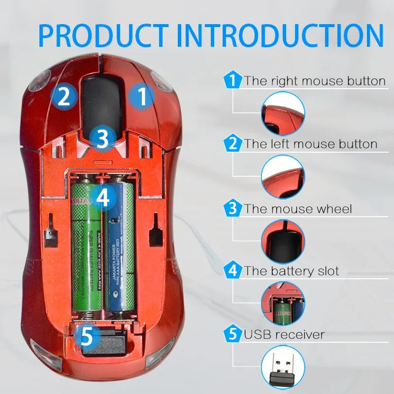 Bao Shijie Appearance Wireless Mouse 2.4G Laptop Mouse Wireless Model Gift Mouse Vue