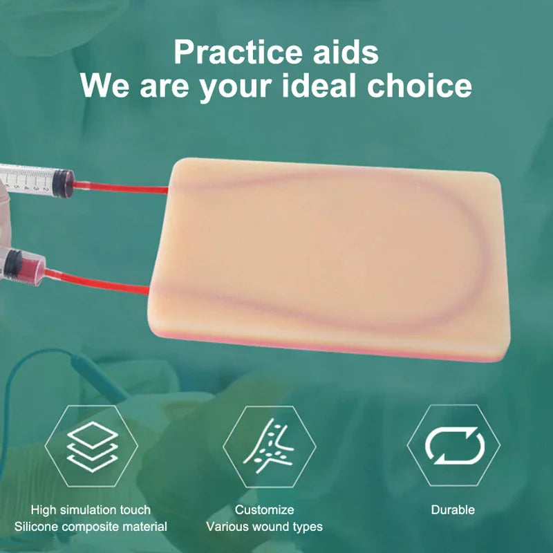 U-Shaped Vascular Intravenous Injection Practice Module Simulating Blood Vessel Return Medical Student Nurse Practice Puncture Vue