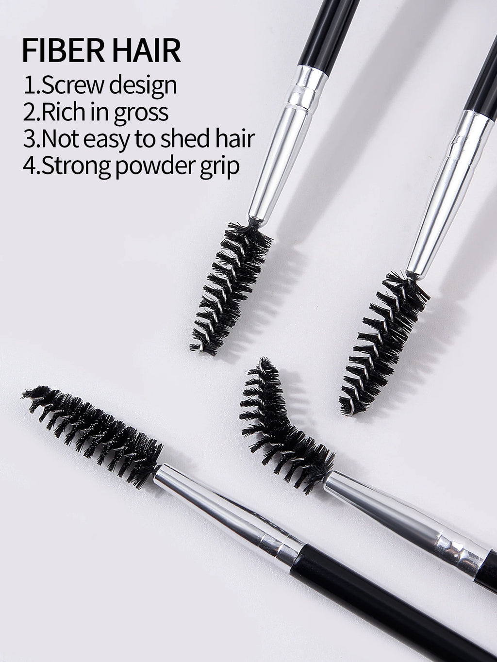 10PCS Eye Black Stick Mascara Brush Is Suitable for Eyebrow and Eyelash Extender, Which Can Be Used Repeatedly Vue