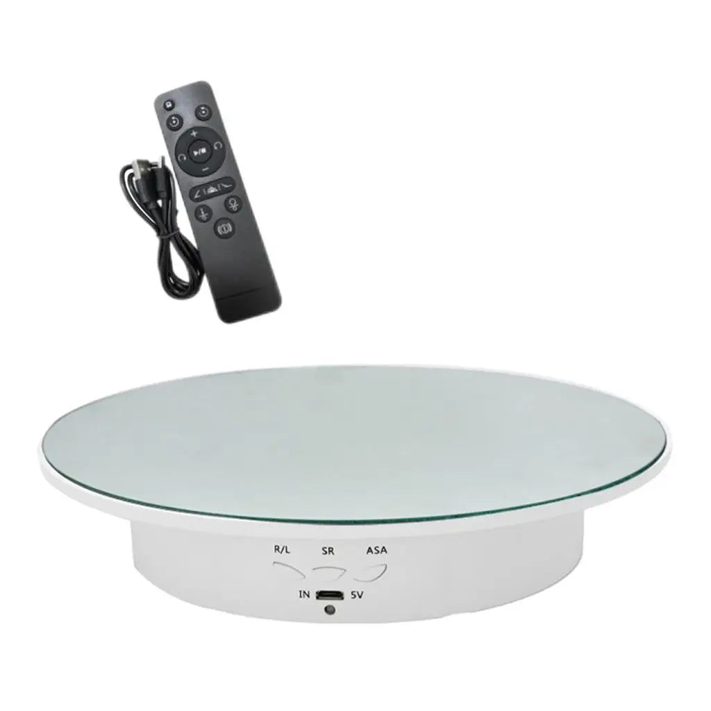 Compact Rotating Display Stand With 360 Degree Rotation Feature Live Streaming And Video Demonstrations Product Vue
