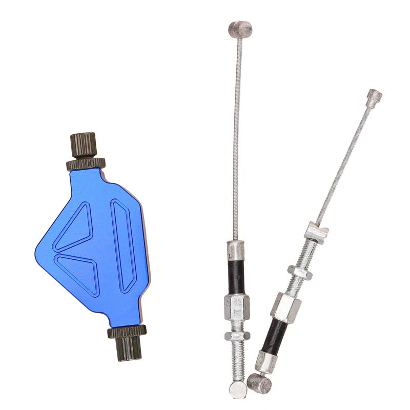 Stunt Lever Easy Pull Clutch System Universal Motorcycle Off-road Vue Blue