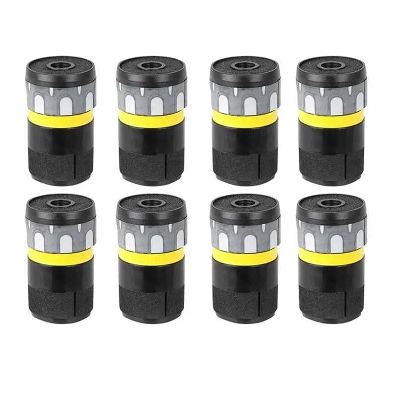 Hot-8PCS Professional Dynamic Microphone Capsules Cartridge Replacement Vue As Shown