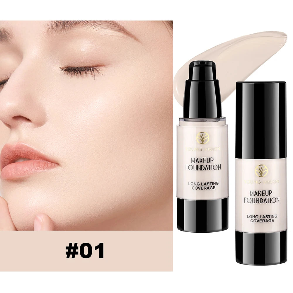 30ML Pressed Pure White Liquid Foundation Mixable Cos Stage Makeup Adjuster Lighten Brighten Vue 8132-01-01 30ml