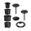 8pieces Plastic Parasol Stand Replacement Parts For Most Beach Backyard Balcony Umbrella Hole Vue 8pcs China Mainland