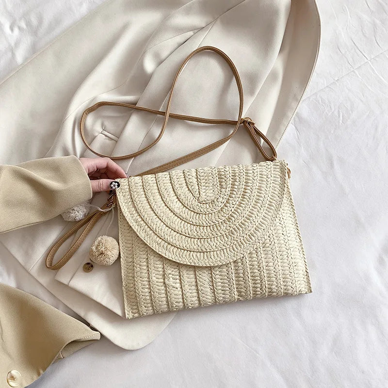 Casual Women Envelope Clutch Bags Lady Fashion Crossbody Bag Beach