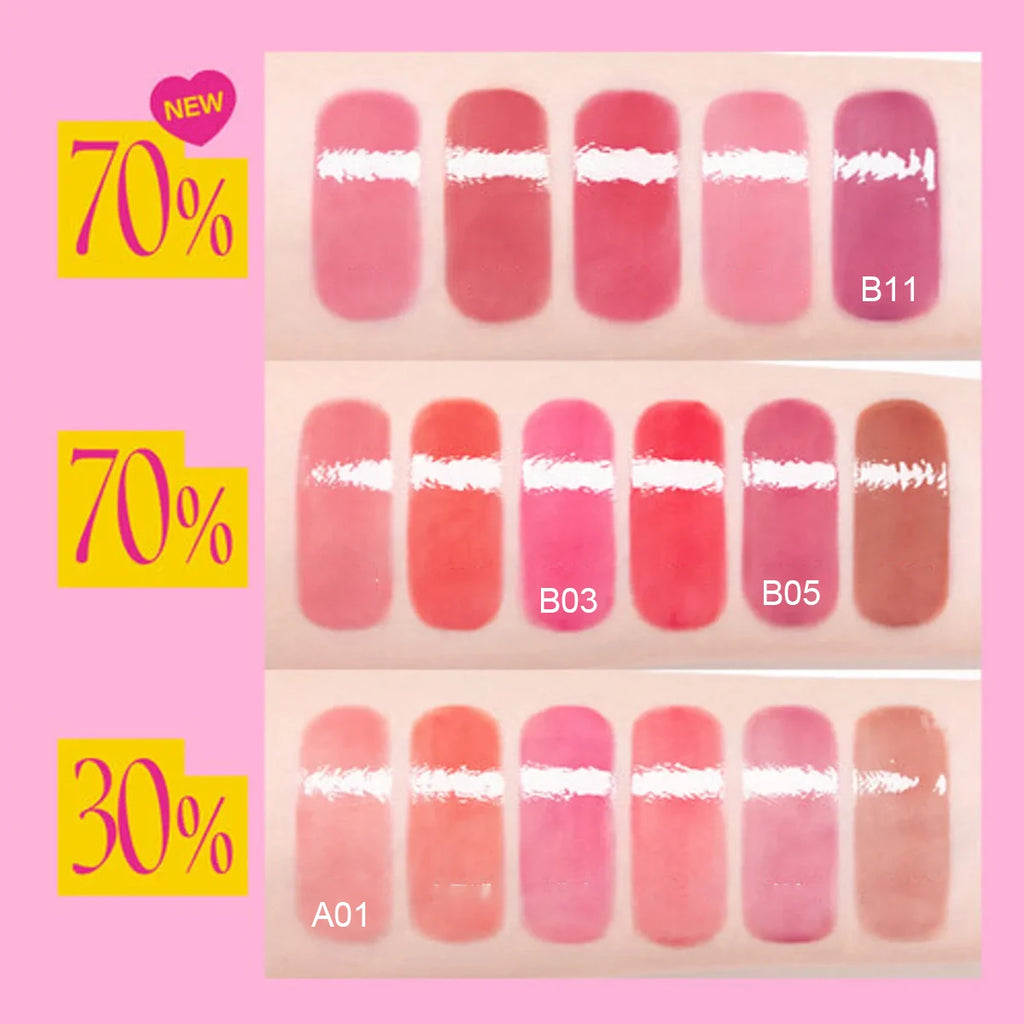 FWEE 3D VOLUMING GLOSS,Lightweight Texture,Crystal Clear&Hydrating,Non-Sticky&Clear,Glossy Film,Korean Cosmetic,Korean Makeup Vue