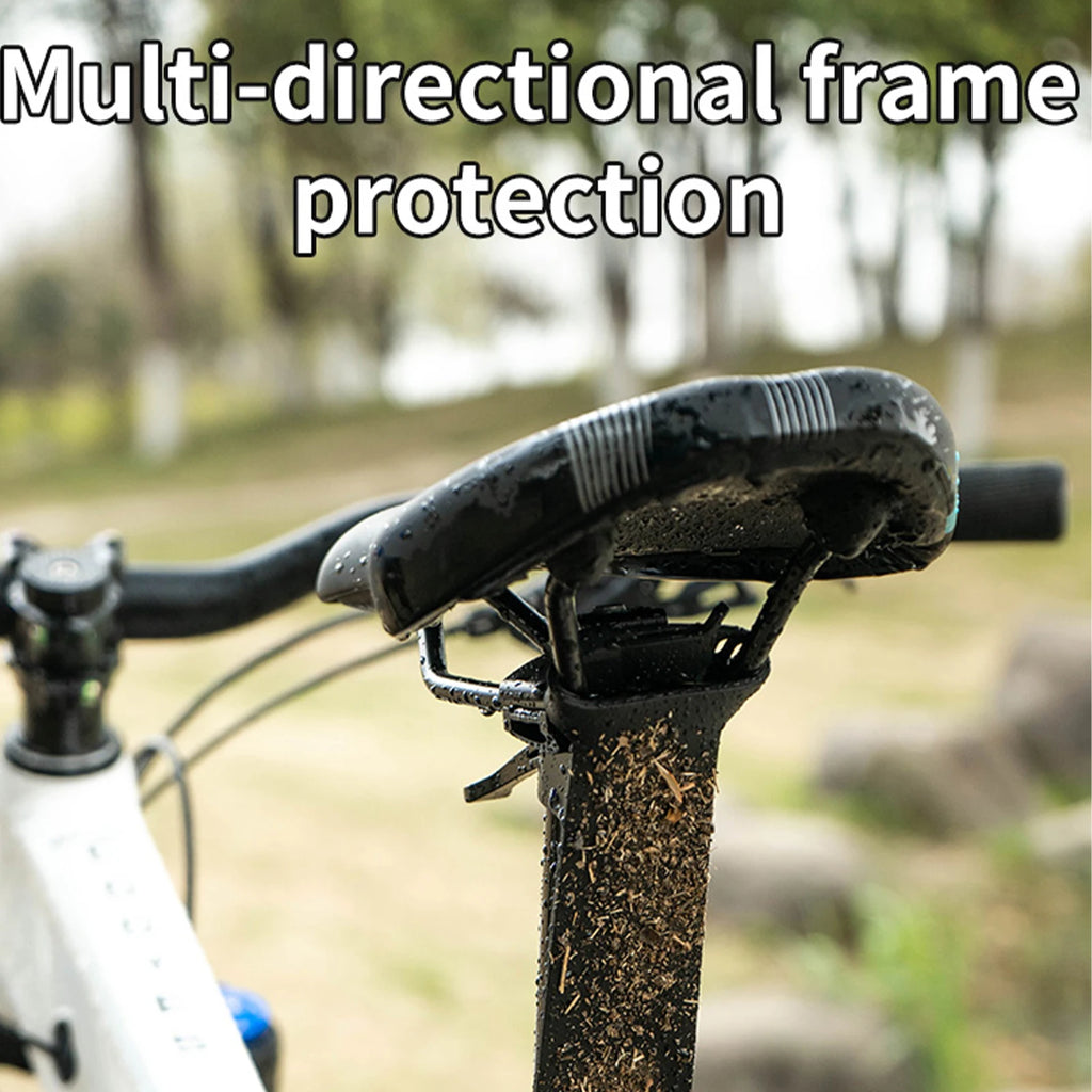Tube Protector Adjustable Bicycle Dropper Seatpost Protector Easy To Install Bicycle Seat Tube Mudguard for Bike Debris Vue