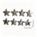 10PCS Cute Resin Star Refrigerator Magnets, Mini Fridge Decor Stickers for Home Office Cabinet, Party Favors Locker Decoration Vue 10pcs