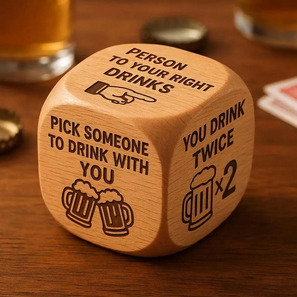 Drinking Dice Games for Adults, Fun Interactive Party Games for Friends, Family, Couples & Social Groups, Weekend Group Activity Vue
