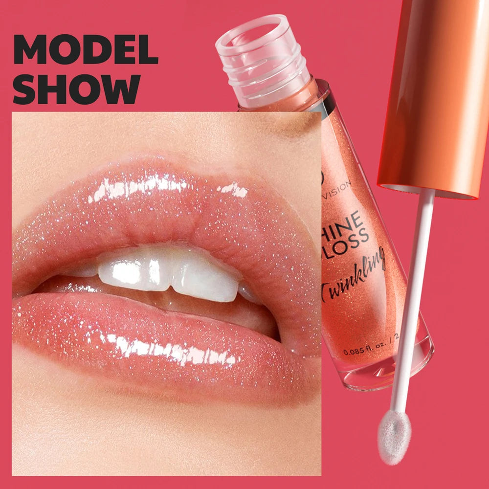 Watery Glossy Color Burst Lip Nectar Lovely Little Shaved Ice Lip Dew Fine Glitter Lip Gloss Water Gloss Lip Mirror Lip Glaze Vue