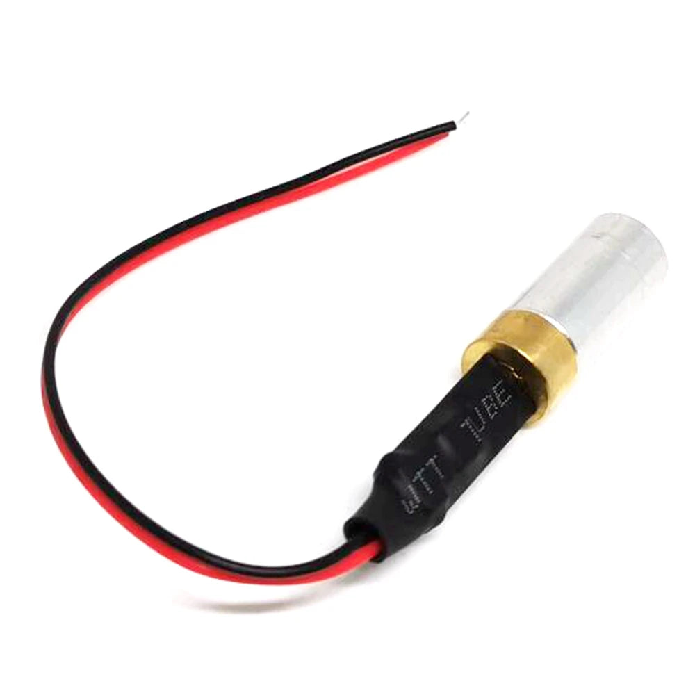 1pc/5pcs Industrial Brass 532nm 5mw Green Laser Dot Module 3V Driver Out Vue