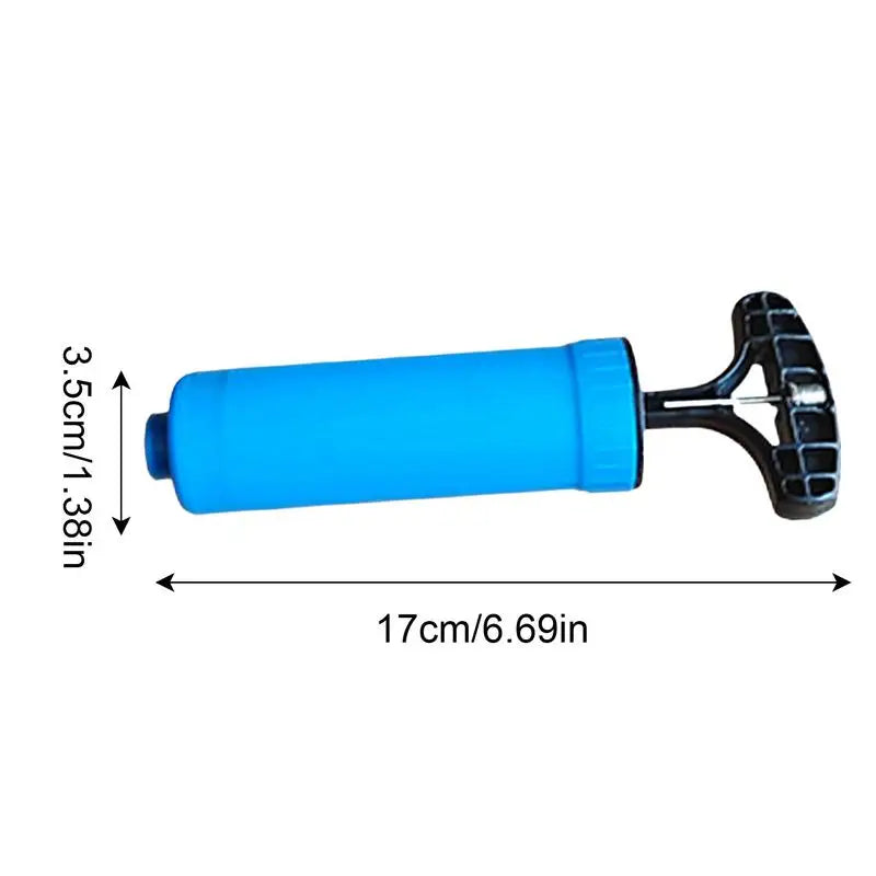 Portable Ball Hand Pump – Basketball, Football & Volleyball Sports Ball Pump Vue
