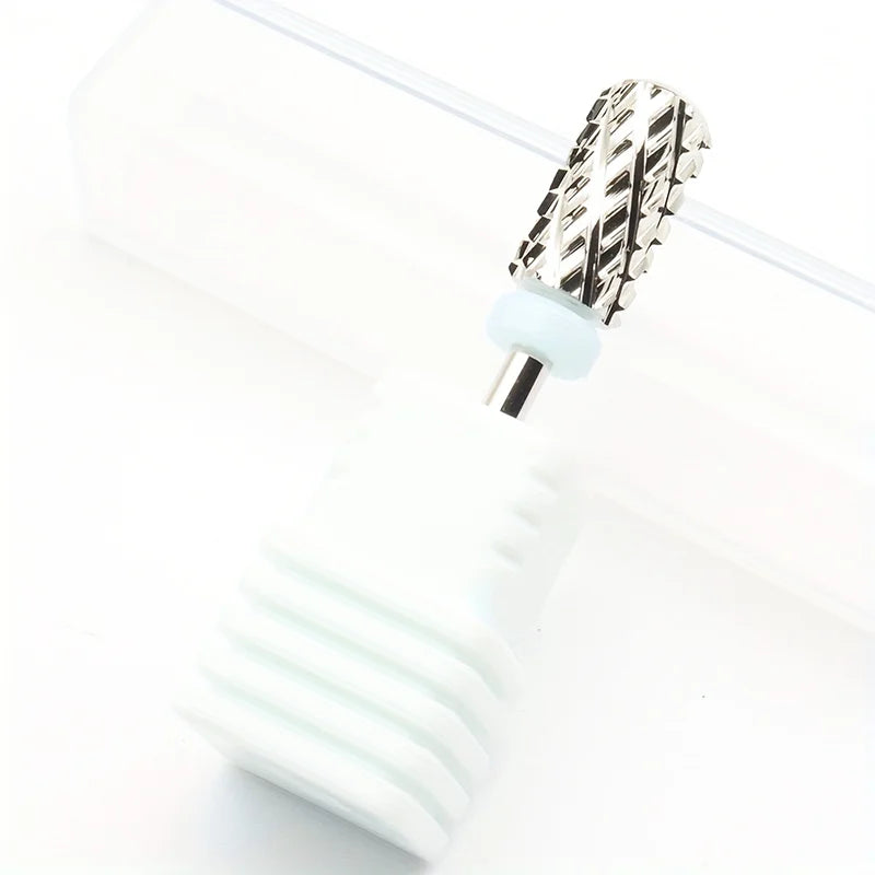 5in1 Advanced Round Tungsten Carbide Nail Drill Bit for Electric Manicure Machines Cuticle Clean Home Salon Use Vue