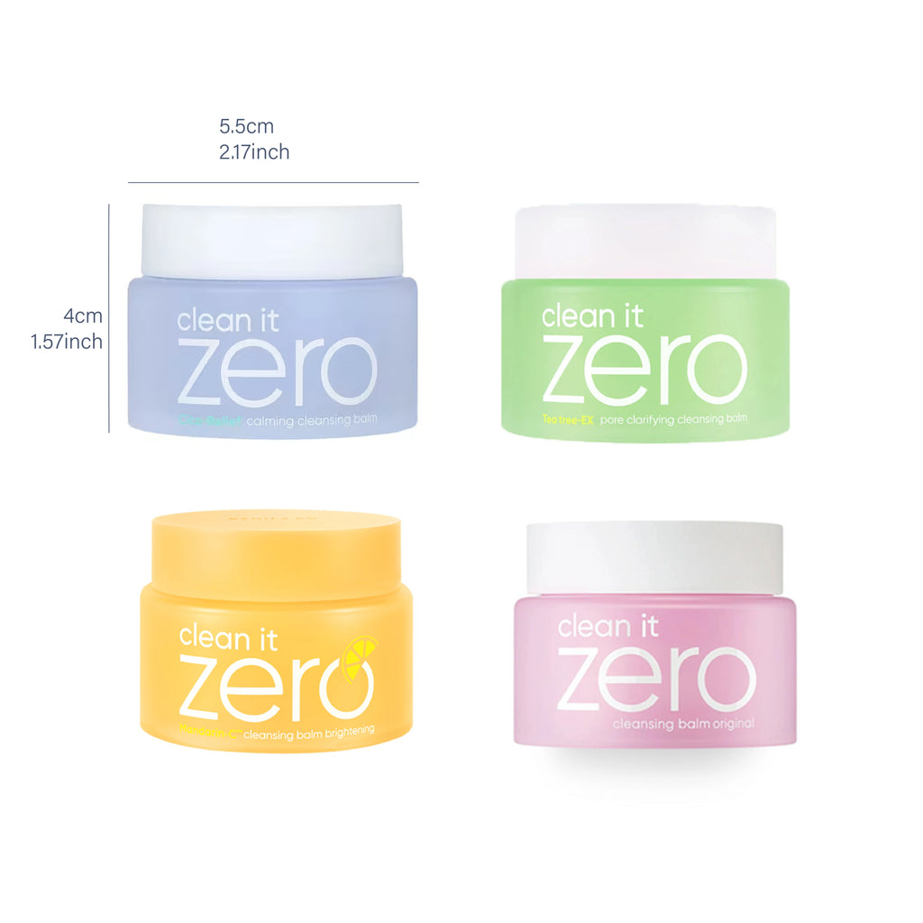 Banila CO Clean It Zero Cleansing Balm 25ml,Silky Soft Application,Non-Greasy Finish,Korean Cosmetic,K-Beauty,Korean Makeup Vue