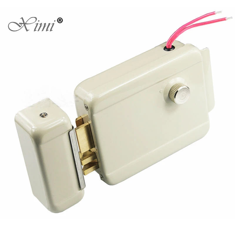 DC12V Silent Safe Intelligent Motor Electric Lock Self-closing Lockable Intelligent Silent Electronic Lock use for Access Vue