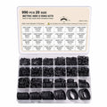 990pcs Kit Air Conditioning O Ring Kit Durable Wear-resistant Seal Rubber O-Rings High-pressure Maintenance Vue 990pcs