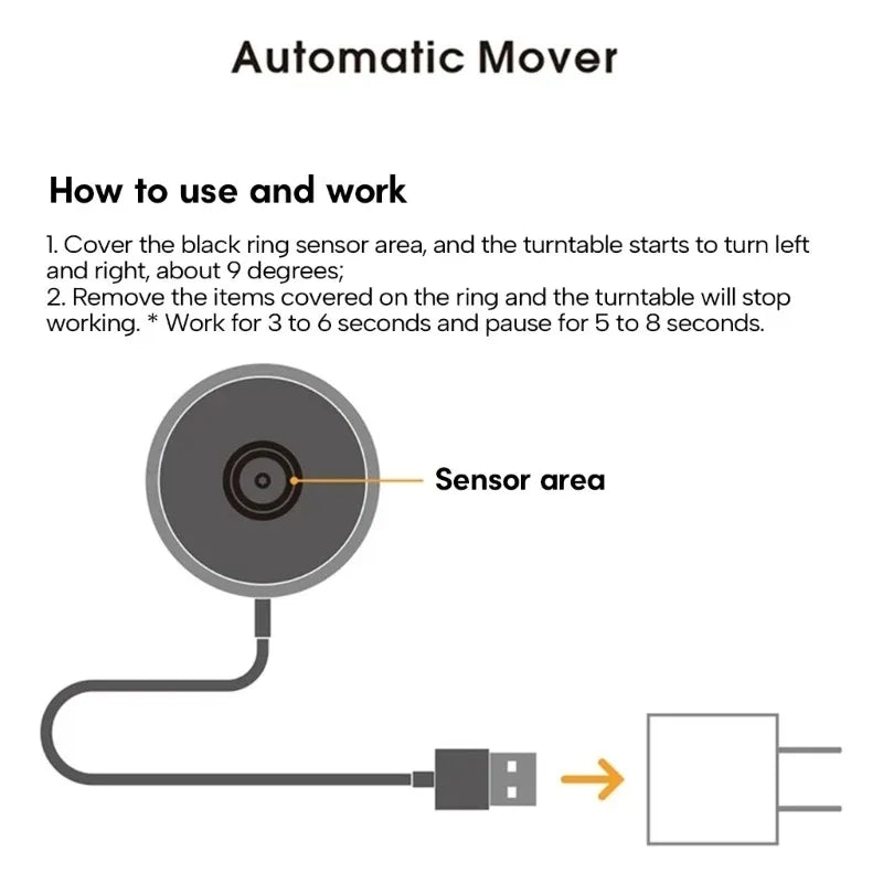 Preventing Sleep Mouse Jiggler Ultra-Silent Mouse Mover Pad Device Mouse Giggler To Keep Computer PC Laptop Alive Awake Vue