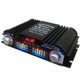 12V/220V Mini Bluetooth HiFi Power Amplifiers Stereo Car Home Audio Digital Sound Amplifier LCD Display FM SD USB Bass Vue BT-998