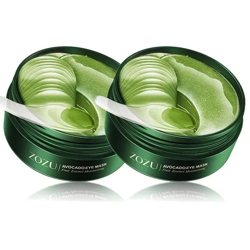 120 Pieces of Avocado Gold Collagen Eye Mask, Anti-Dark Circles, Anti-Eye Bags, Moisturizing and Firming Eye Patches, Skin Care Products Vue