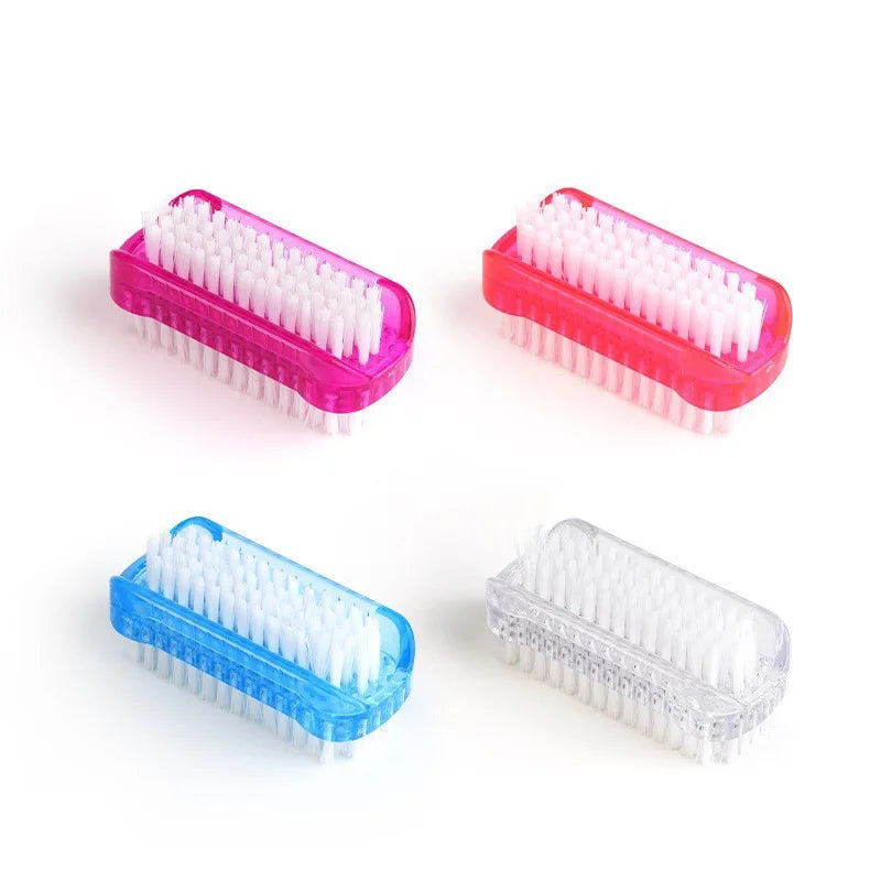 Double-Sided Nail Cleaning Brush, Manicure and Pedicure Tool, Ideal for Fingernails and Toenails Vue